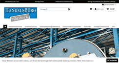 Desktop Screenshot of handelsbuero-moelln.com