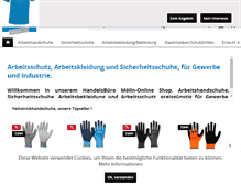 Tablet Screenshot of handelsbuero-moelln.com